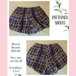 Lightweight Patterned Shorts